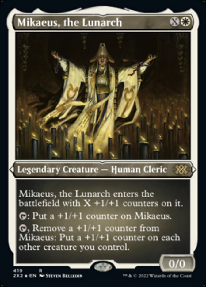 Mikaeus, the Lunarch (Foil Etched) [Double Masters 2022] | Eastridge Sports Cards & Games