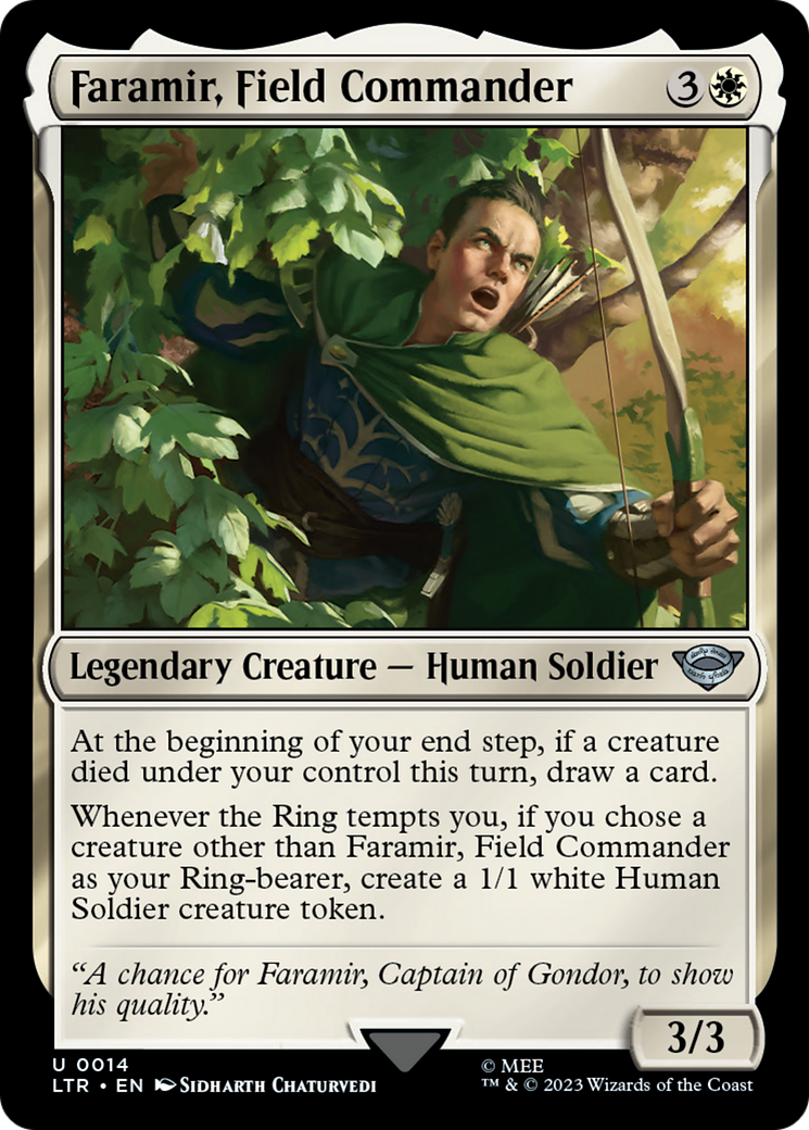 Faramir, Field Commander [The Lord of the Rings: Tales of Middle-Earth] | Eastridge Sports Cards & Games