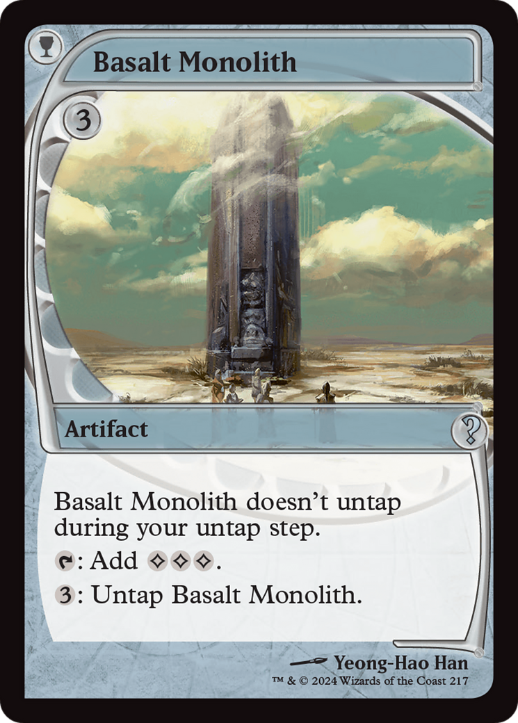 Basalt Monolith (Future Sight) [Mystery Booster 2] | Eastridge Sports Cards & Games