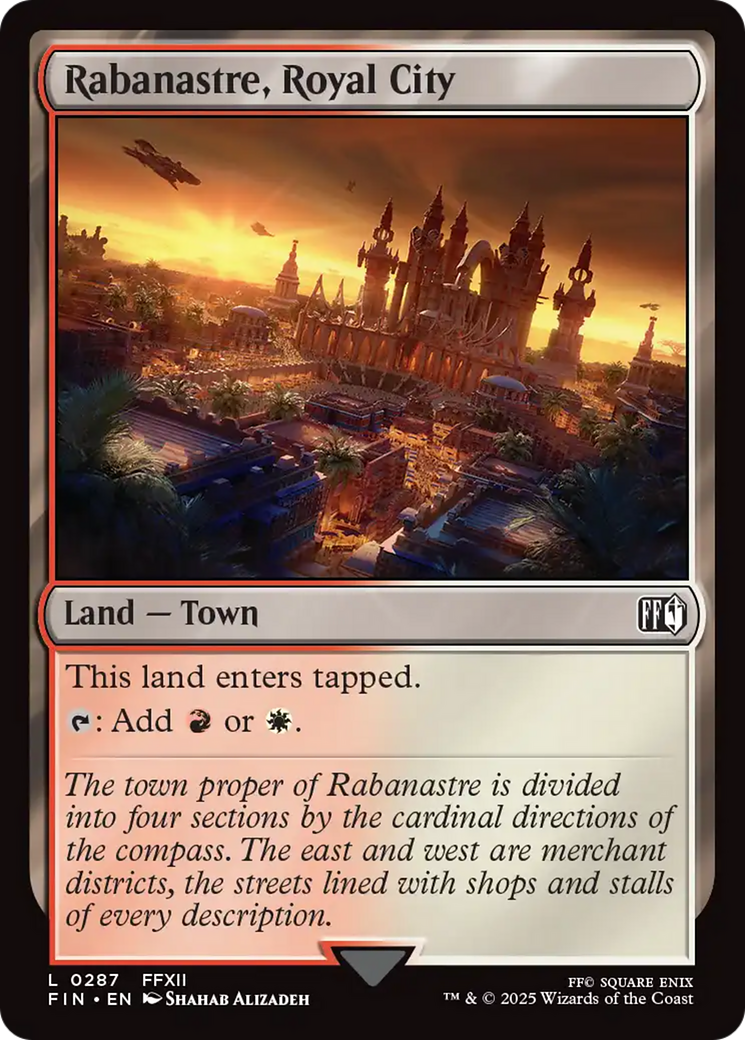 Rabanastre, Royal City [FINAL FANTASY] | Eastridge Sports Cards & Games