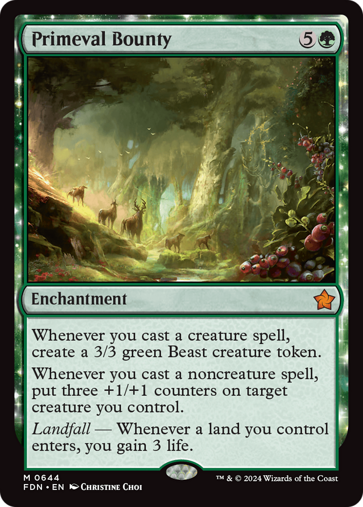 Primeval Bounty [Foundations] | Eastridge Sports Cards & Games