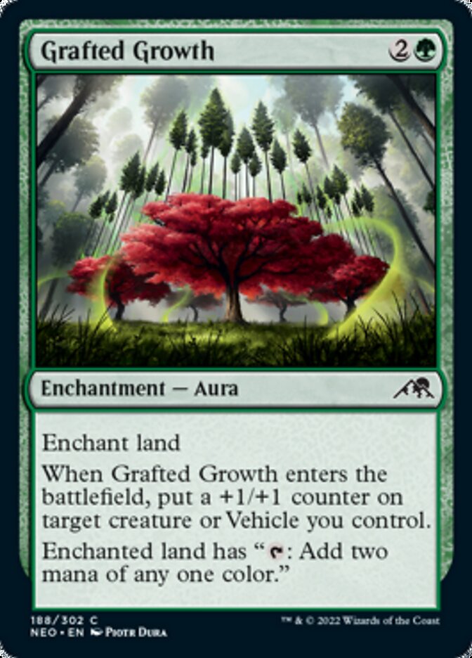 Grafted Growth [Kamigawa: Neon Dynasty] | Eastridge Sports Cards & Games