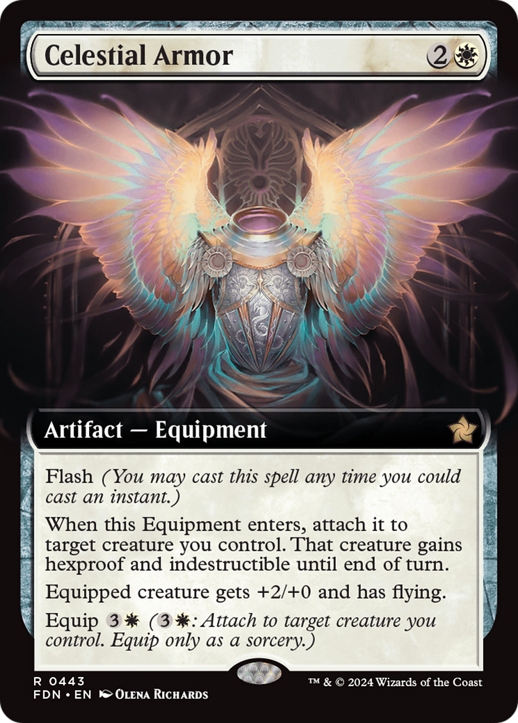 Celestial Armor (Extended Art) [Foundations] | Eastridge Sports Cards & Games