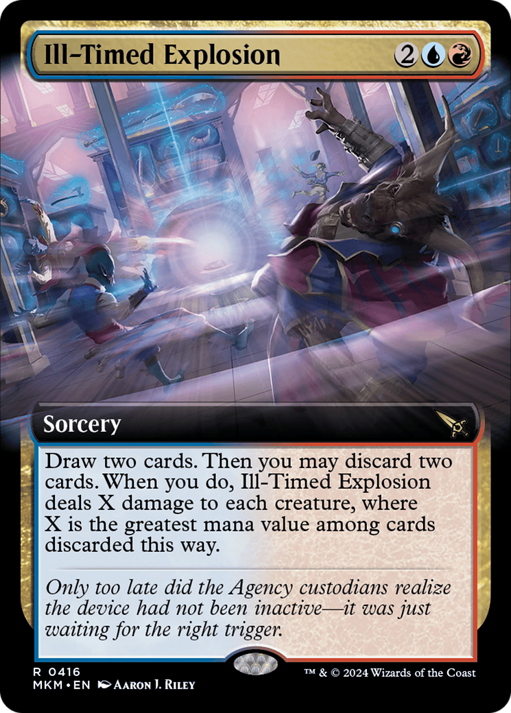Ill-Timed Explosion (Extended Art) [Murders at Karlov Manor] | Eastridge Sports Cards & Games