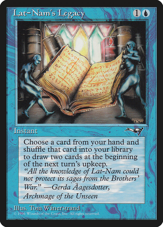 Lat-Nam's Legacy (Open Book) [Alliances] | Eastridge Sports Cards & Games