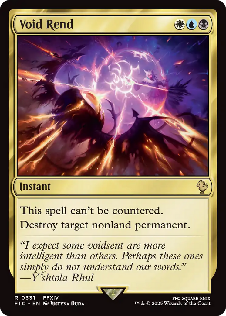 Void Rend [FINAL FANTASY Commander] | Eastridge Sports Cards & Games