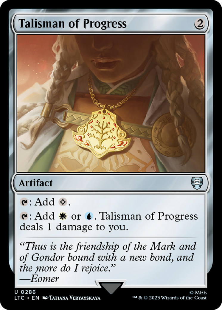 Talisman of Progress [The Lord of the Rings: Tales of Middle-Earth Commander] | Eastridge Sports Cards & Games