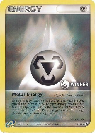 Metal Energy (94/109) (Winner) [EX: Ruby & Sapphire] | Eastridge Sports Cards & Games