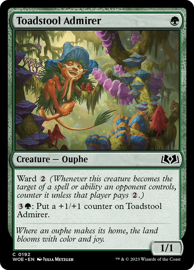 Toadstool Admirer [Wilds of Eldraine] | Eastridge Sports Cards & Games