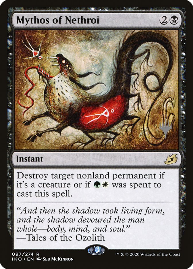 Mythos of Nethroi (Promo Pack) [Ikoria: Lair of Behemoths Promos] | Eastridge Sports Cards & Games