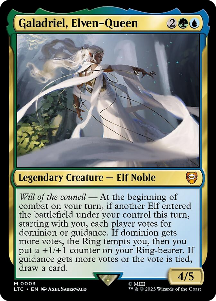 Galadriel, Elven-Queen [The Lord of the Rings: Tales of Middle-Earth Commander] | Eastridge Sports Cards & Games