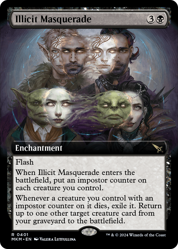 Illicit Masquerade (Extended Art) [Murders at Karlov Manor] | Eastridge Sports Cards & Games