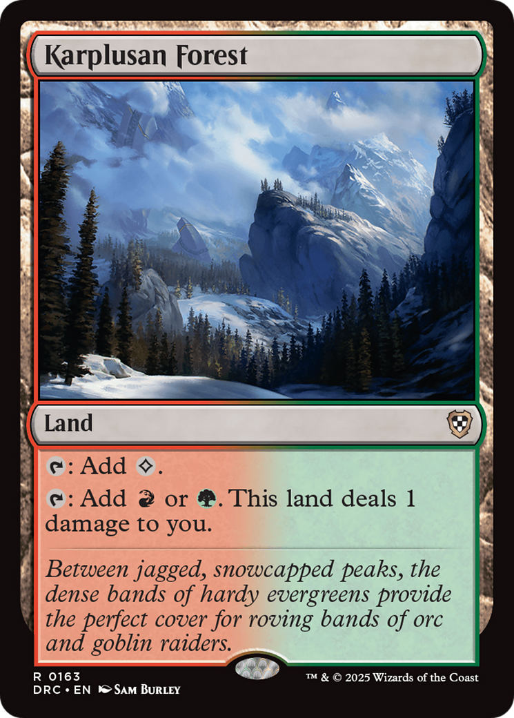 Karplusan Forest [Aetherdrift Commander] | Eastridge Sports Cards & Games