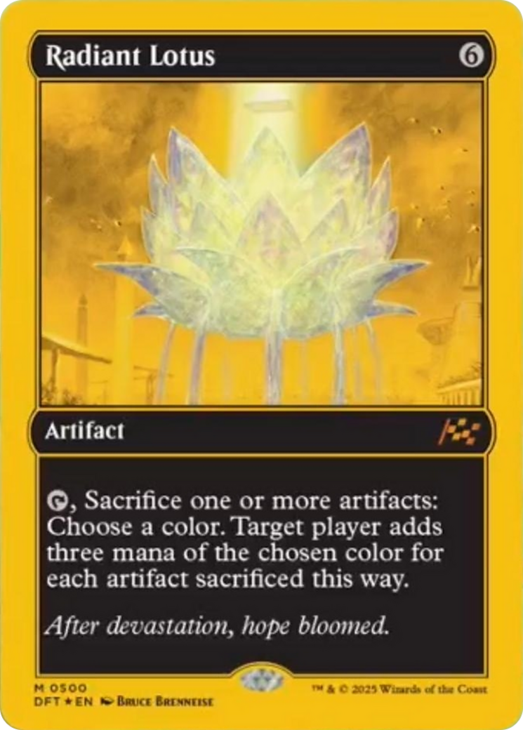 Radiant Lotus (First-Place Foil) [Aetherdrift] | Eastridge Sports Cards & Games