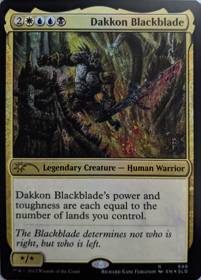 Dakkon Blackblade [Secret Lair Drop Promos] | Eastridge Sports Cards & Games