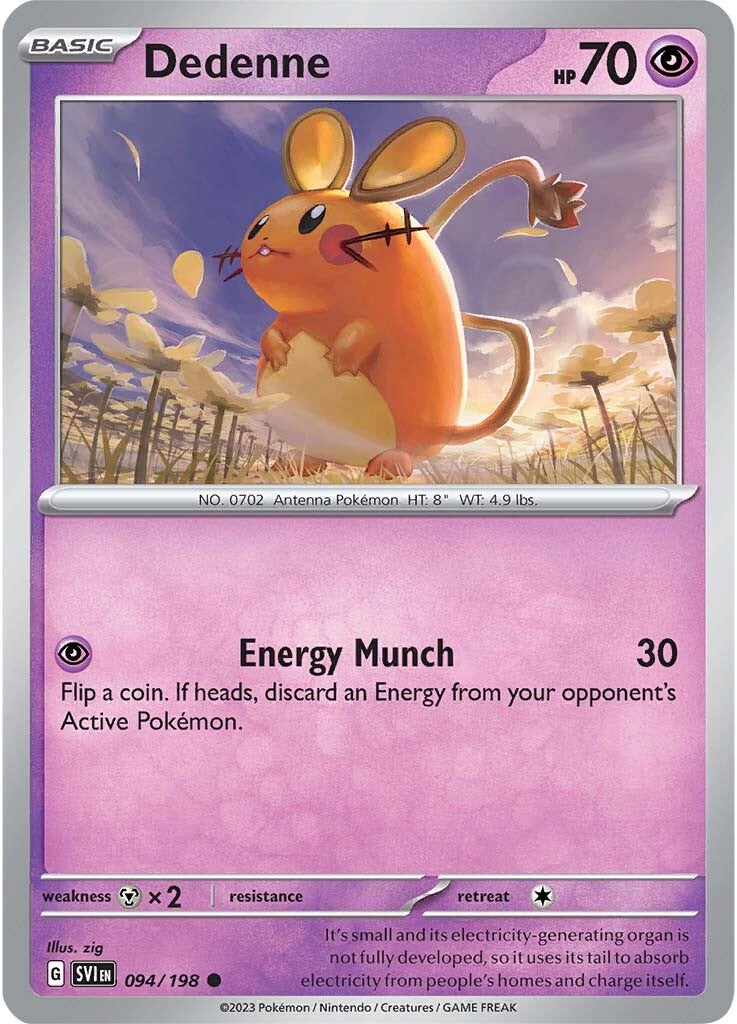 Dedenne (094/198) [Scarlet & Violet: Base Set] | Eastridge Sports Cards & Games