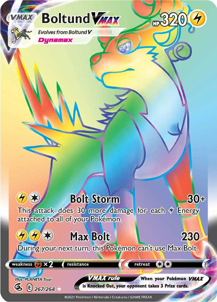 Boltund VMAX (267/264) [Sword & Shield: Fusion Strike] | Eastridge Sports Cards & Games