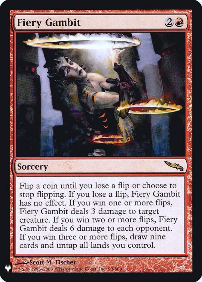Fiery Gambit [Mystery Booster] | Eastridge Sports Cards & Games