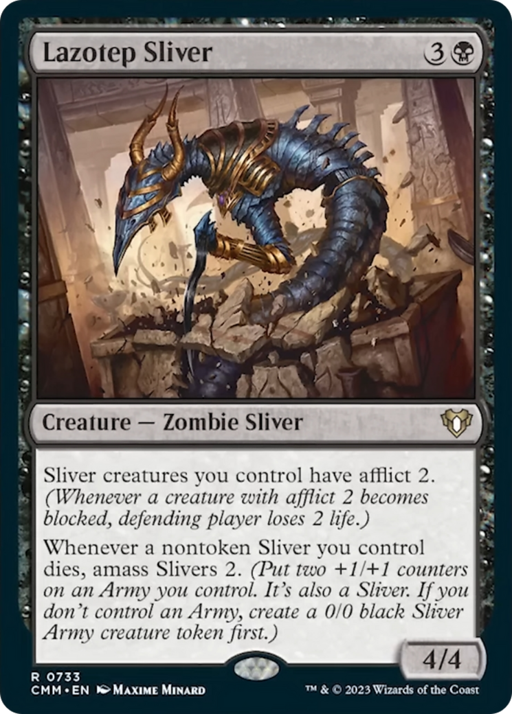 Lazotep Sliver [Commander Masters] | Eastridge Sports Cards & Games