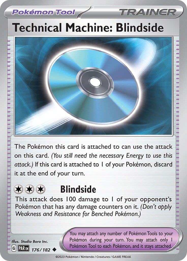 Technical Machine: Blindside (176/182) [Scarlet & Violet: Paradox Rift] | Eastridge Sports Cards & Games