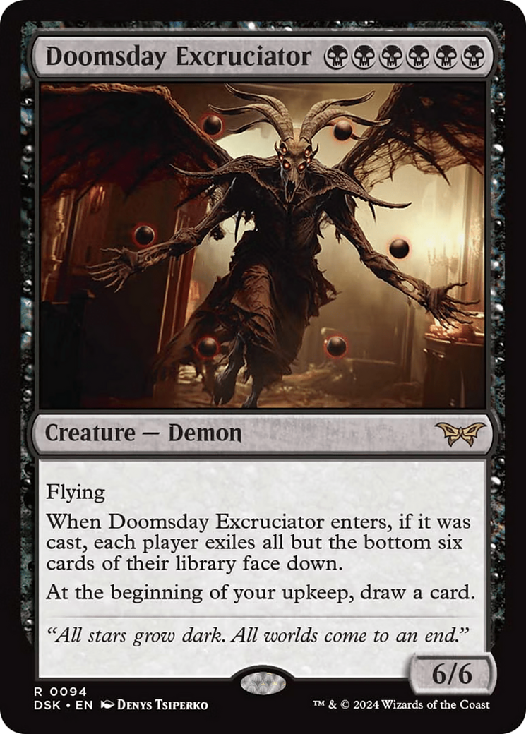 Doomsday Excruciator [Duskmourn: House of Horror] | Eastridge Sports Cards & Games