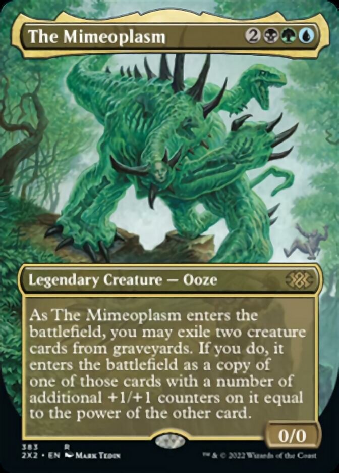 The Mimeoplasm (Borderless Alternate Art) [Double Masters 2022] | Eastridge Sports Cards & Games