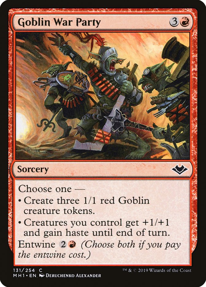 Goblin War Party [Modern Horizons] | Eastridge Sports Cards & Games