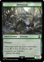 Fungus Dinosaur // Dinosaur (0001) Double-Sided Token [The Lost Caverns of Ixalan Tokens] | Eastridge Sports Cards & Games