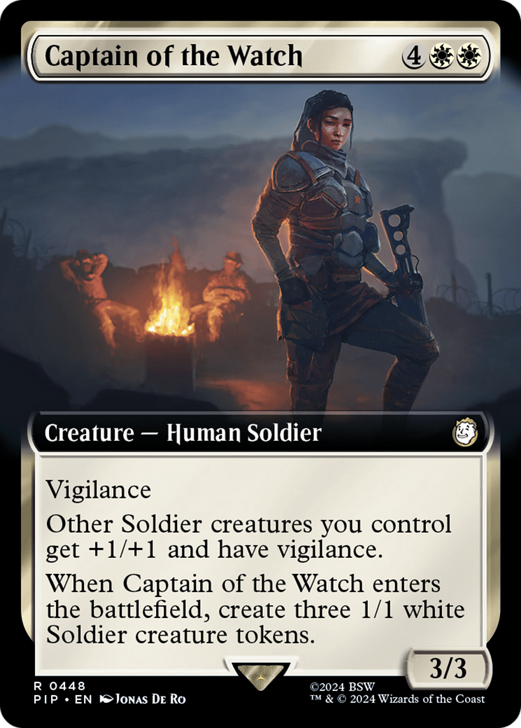 Captain of the Watch (Extended Art) [Fallout] | Eastridge Sports Cards & Games