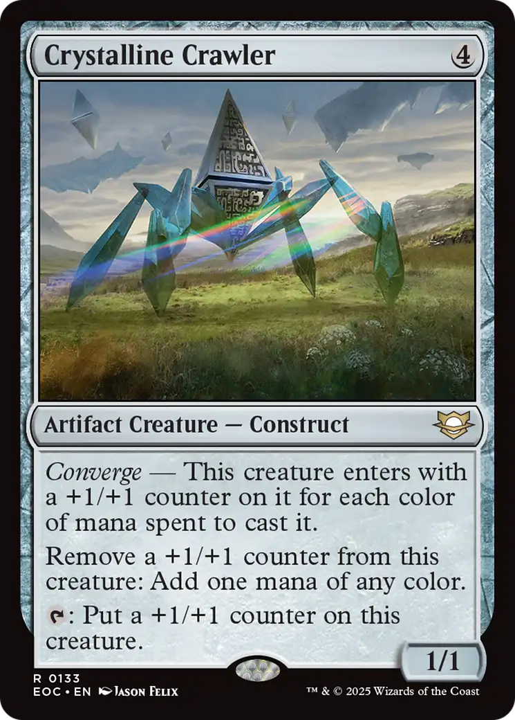 Crystalline Crawler [Edge of Eternities Commander] | Eastridge Sports Cards & Games