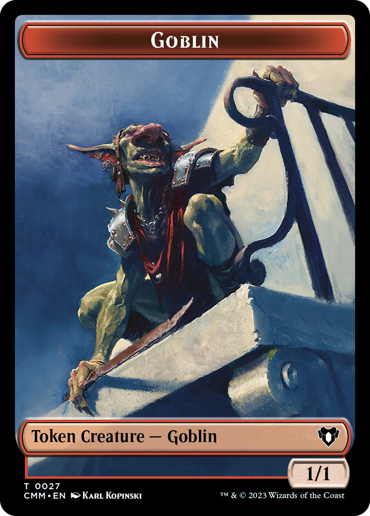 Goblin Token [Commander Masters Tokens] | Eastridge Sports Cards & Games