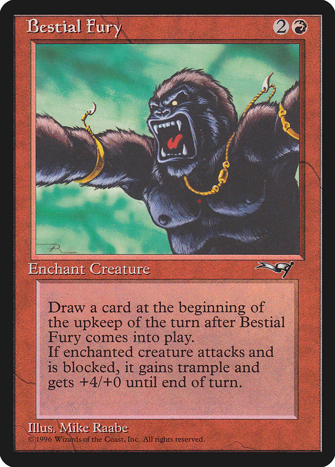Bestial Fury (Looking Left) [Alliances] | Eastridge Sports Cards & Games
