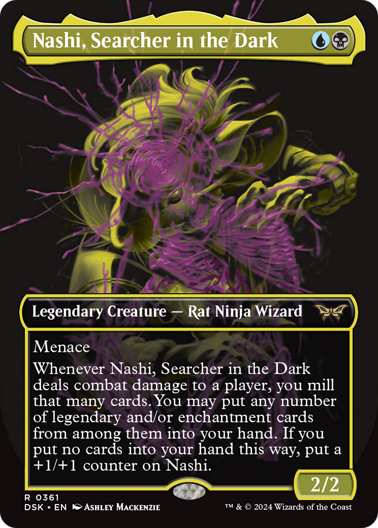Nashi, Searcher in the Dark (Showcase) [Duskmourn: House of Horror] | Eastridge Sports Cards & Games