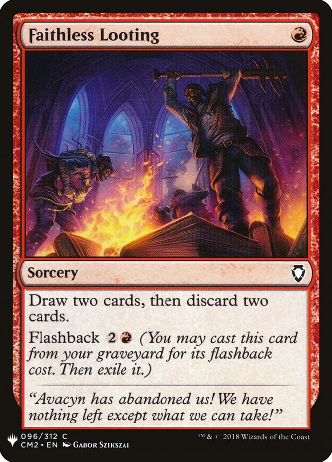 Faithless Looting [Mystery Booster] | Eastridge Sports Cards & Games