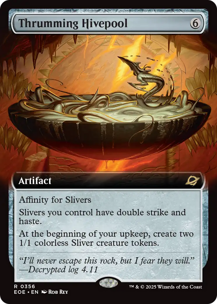 Thrumming Hivepool (Extended Art) [Edge of Eternities] | Eastridge Sports Cards & Games