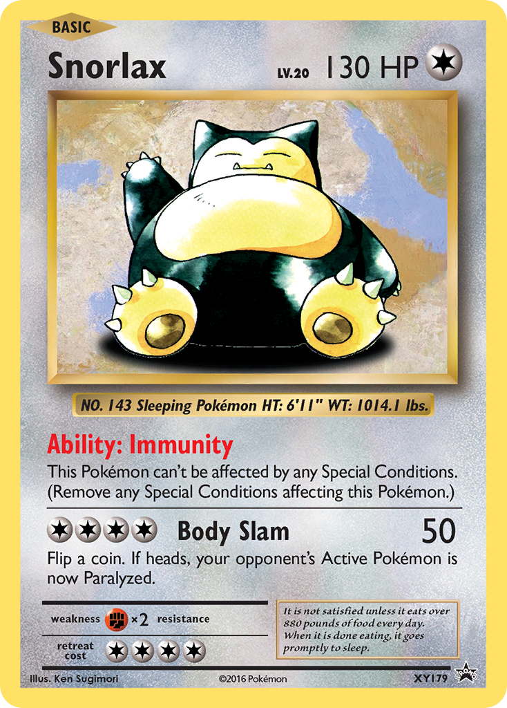 Snorlax (XY179) [XY: Black Star Promos] | Eastridge Sports Cards & Games