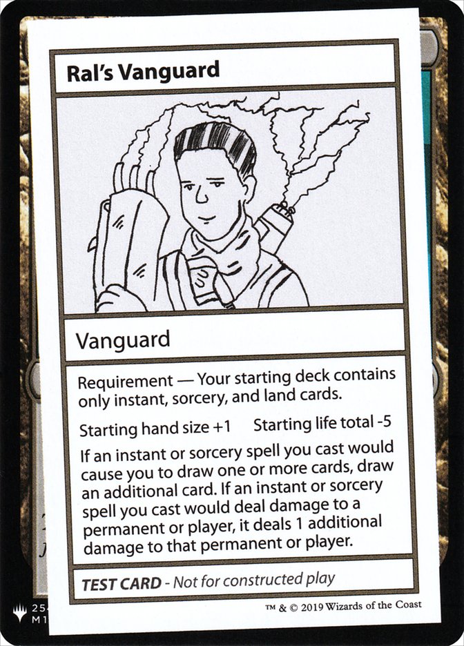 Ral's Vanguard [Mystery Booster Playtest Cards] | Eastridge Sports Cards & Games