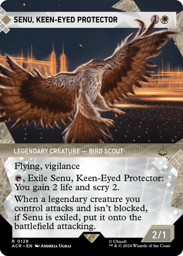 Senu, Keen-Eyed Protector (Showcase) [Assassin's Creed] | Eastridge Sports Cards & Games