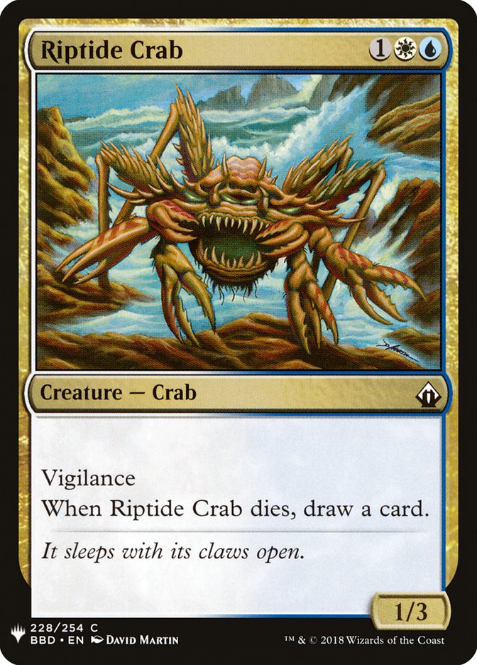 Riptide Crab [Mystery Booster] | Eastridge Sports Cards & Games