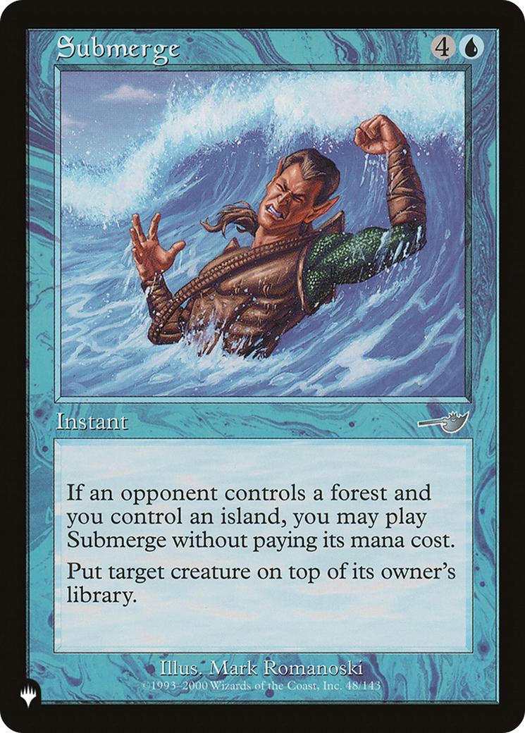 Submerge [The List] | Eastridge Sports Cards & Games