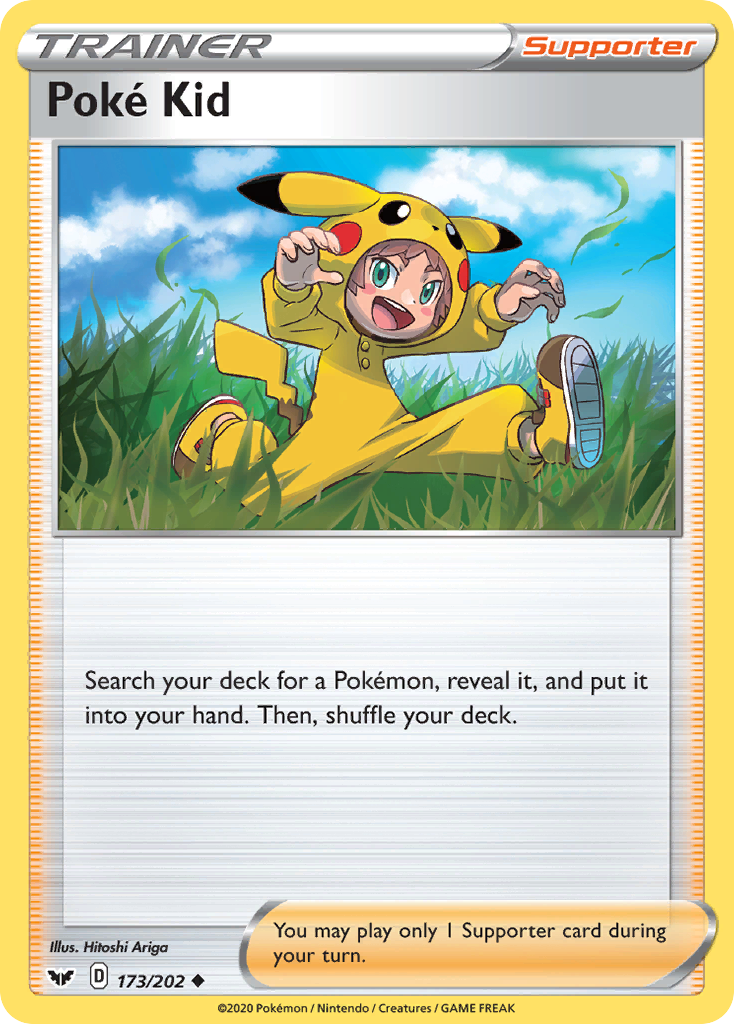 Poke Kid (173/202) [Sword & Shield: Base Set] | Eastridge Sports Cards & Games