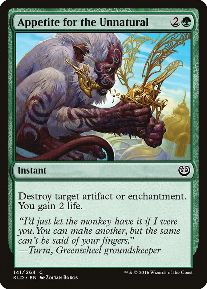 Appetite for the Unnatural [Kaladesh] | Eastridge Sports Cards & Games