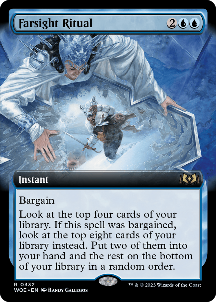 Farsight Ritual (Extended Art) [Wilds of Eldraine] | Eastridge Sports Cards & Games