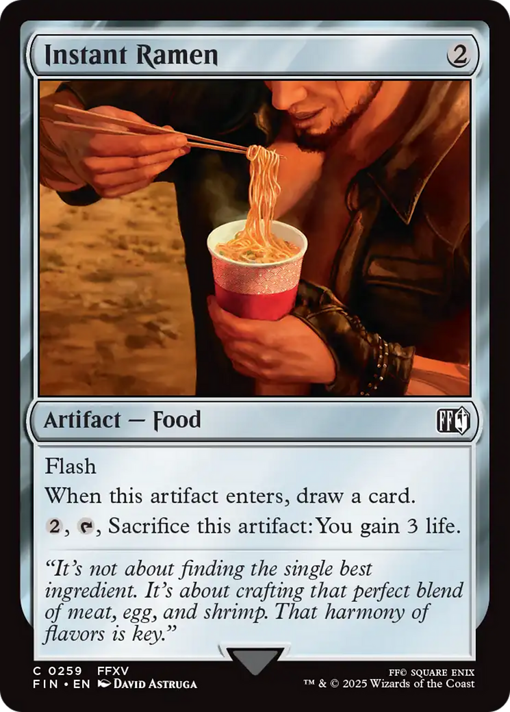 Instant Ramen [FINAL FANTASY] | Eastridge Sports Cards & Games