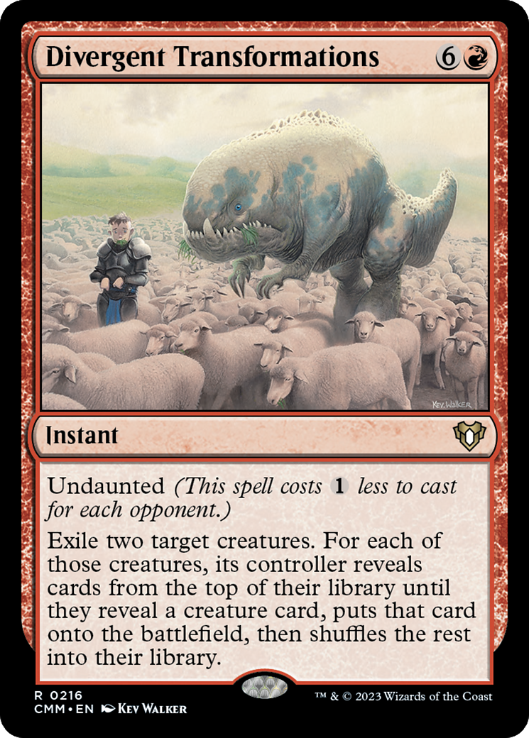 Divergent Transformations [Commander Masters] | Eastridge Sports Cards & Games