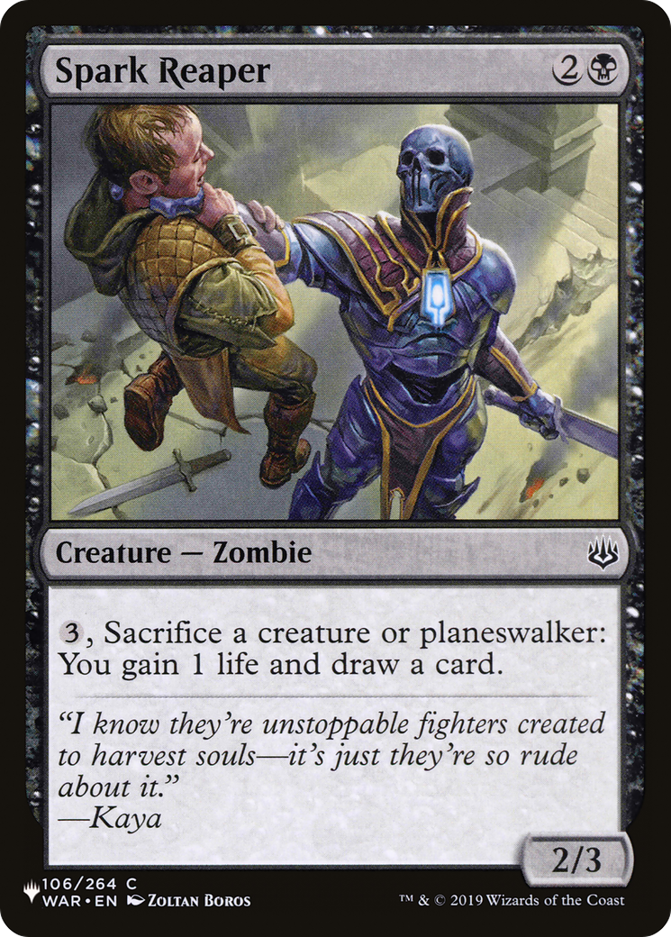 Spark Reaper [The List] | Eastridge Sports Cards & Games
