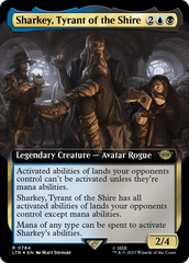 Sharkey, Tyrant of the Shire (Extended Art) (Surge Foil) [The Lord of the Rings: Tales of Middle-Earth] | Eastridge Sports Cards & Games