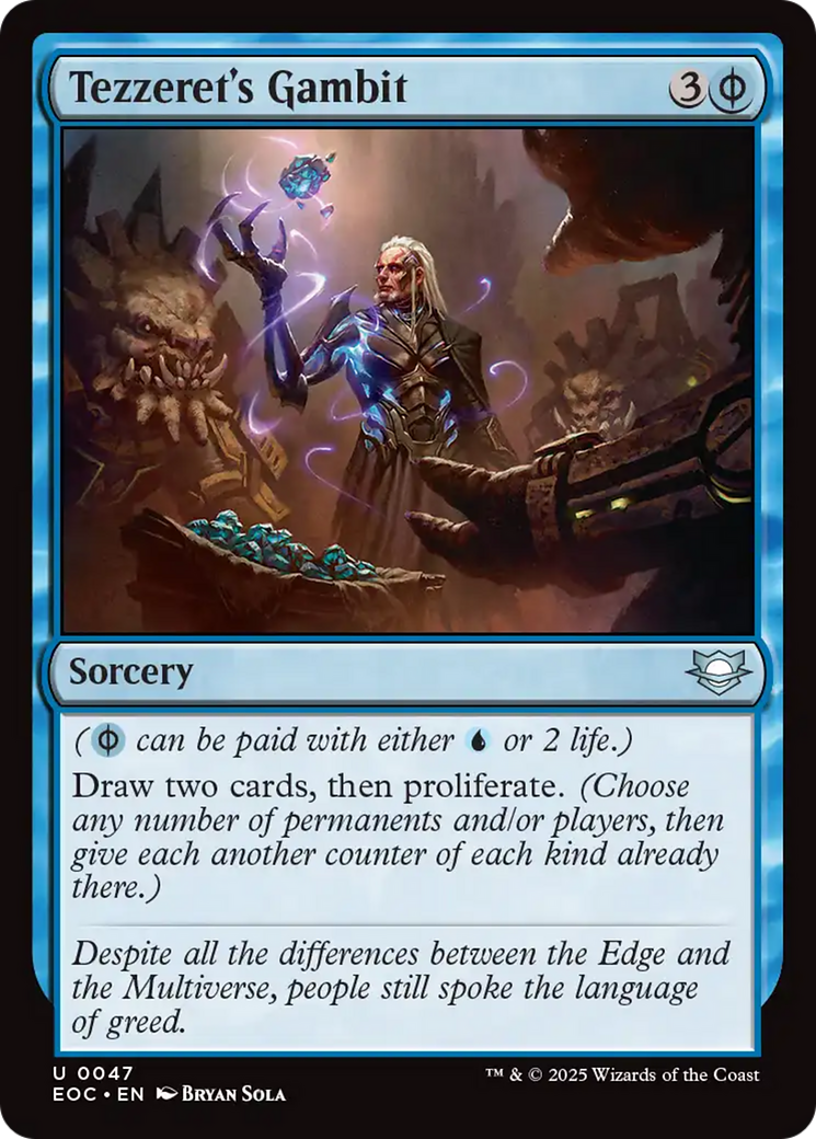 Tezzeret's Gambit [Edge of Eternities Commander] | Eastridge Sports Cards & Games