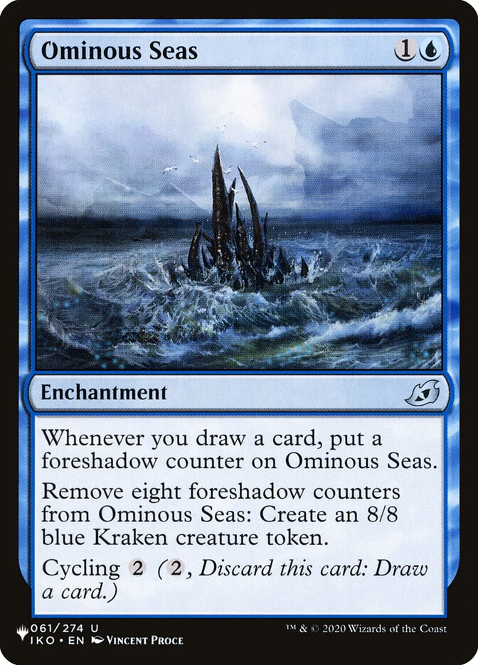 Ominous Seas [The List] | Eastridge Sports Cards & Games