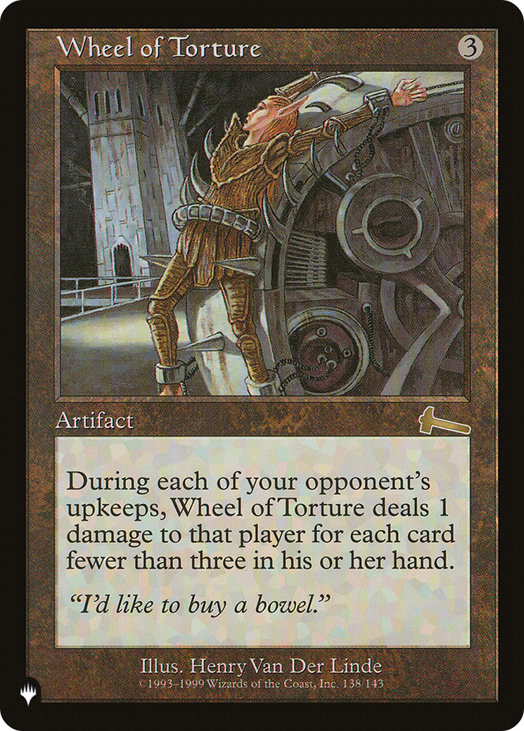 Wheel of Torture [The List] | Eastridge Sports Cards & Games